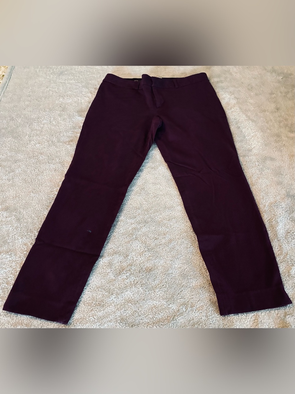 Women’s Banana Republic Dark Purple Casual Pants Size 10